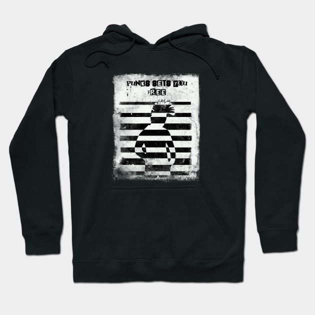 be punk be free Hoodie by ElArrogante